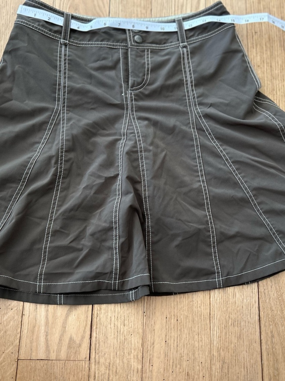 Athleta Dark Khaki Circle Skort